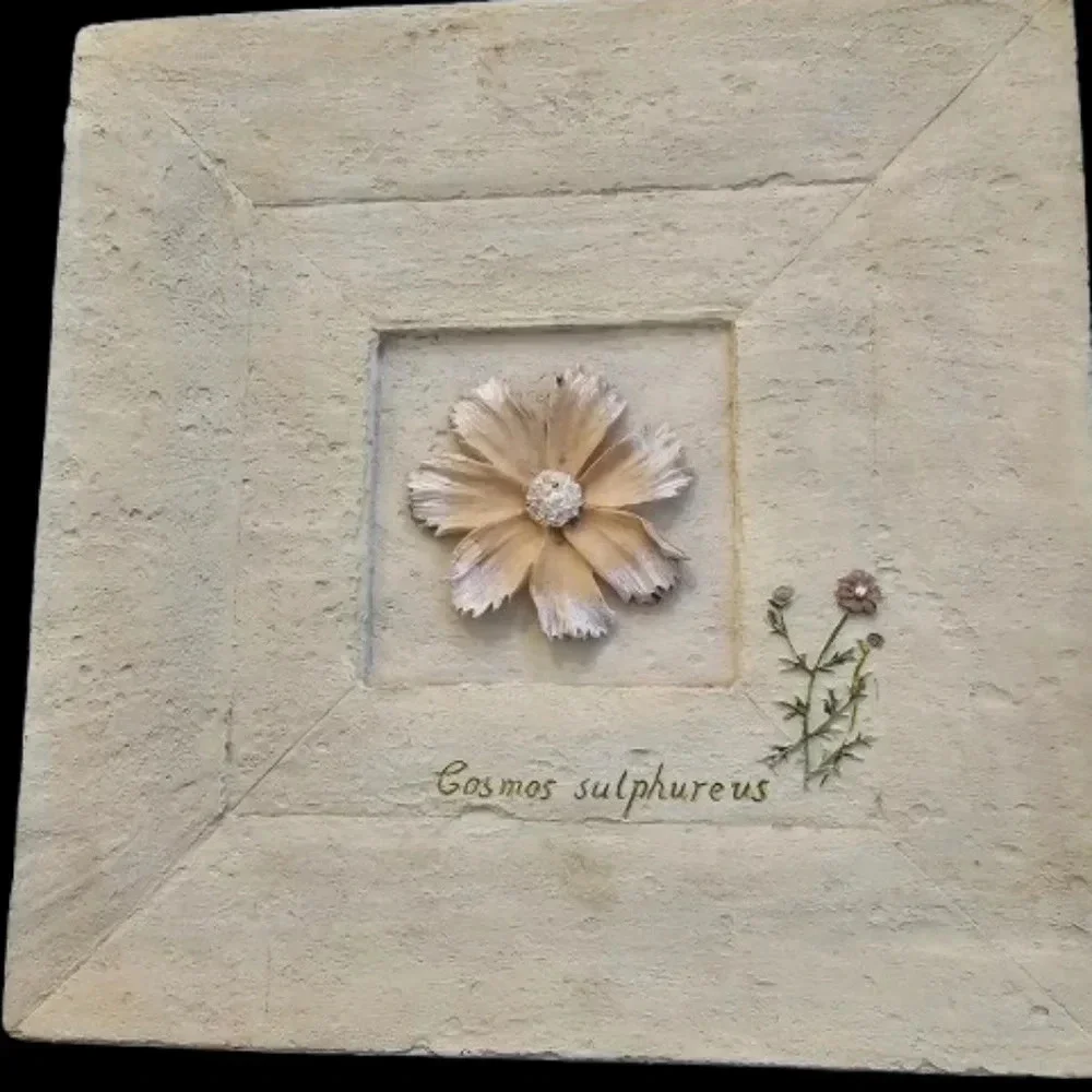 Resin Floral Hangings Set of 3